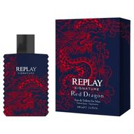 בושם לגבר Replay Signature Red Dragon E.D.T 100ml למכירה 