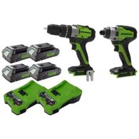 מקדחה/מברגה 99728 Greenworks למכירה , 2 image