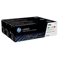 טונר  ציאן מגנטה וצהוב HP 128A 3PCK CF371AM למכירה 