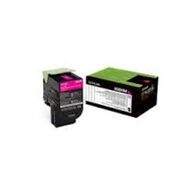 טונר מג'נטה / אדום  Lexmark 80C8XM0 לקסמרק למכירה 