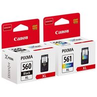 מארז ראשי דיו Canon PG560XL + CL561XL קנון למכירה , 2 image
