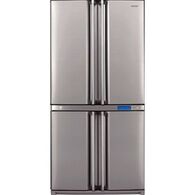 מקרר  מקפיא תחתון Sharp SJE7513  613 ליטר שארפ למכירה 