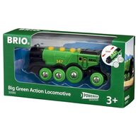 Brio 33593 קטר ירוק על סוללות בריו למכירה 