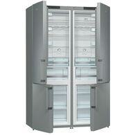 מקרר  מקפיא תחתון NRK6202MX כפול Gorenje  726 ליטר גורנייה למכירה , 3 image