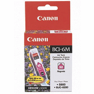 ראש דיו מג'נטה / אדום  Canon BCI-6M קנון למכירה 