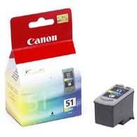 ראש דיו  צבעוני Canon CL51 קנון למכירה 