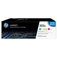 טונר  ציאן מגנטה וצהוב HP 305A CF370AM 3-pack למכירה 