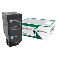 טונר ציאן / כחול  Lexmark 74C5HCE לקסמרק למכירה 
