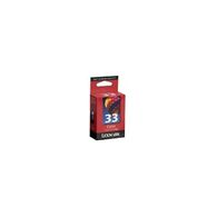 ראש דיו  צבעוני Lexmark 33 18C0033E לקסמרק למכירה 