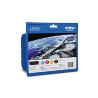 מארז ראשי דיו  צהוב שחור כחול אדום LC985 סט 4 ראשי דיו Brother למכירה , 2 image