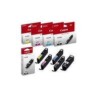 מארז ראשי דיו PGI-550 PB + CLI-551 מארז 5 ראשים Canon קנון למכירה 
