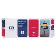 ראש דיו מג'נטה / אדום  HP 81 C4932A למכירה 