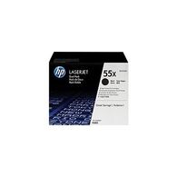 טונר  שחור 55X CE255XD זוג טונרים שחור HP למכירה 