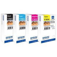 מארז ראשי דיו T7011 / T7012 / T7013 / T7014 XXL סט 4 ראשי דיו Epson אפסון למכירה , 2 image