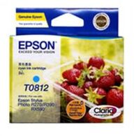 ראש דיו ציאן / כחול  Epson T0812 אפסון למכירה 
