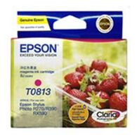 ראש דיו מג'נטה / אדום  Epson T0813 אפסון למכירה , 2 image
