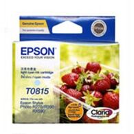 ראש דיו ציאן / כחול  Epson T0815 אפסון למכירה 