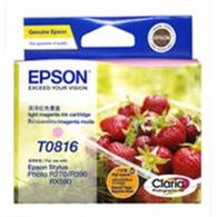 ראש דיו מג'נטה / אדום  Epson T0816 אפסון למכירה , 2 image