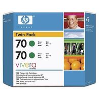 ראש דיו  ירוק HP 70 CB348A למכירה 