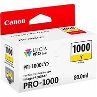 מיכל דיו  צהוב Canon PFI1000Y קנון למכירה 