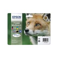 מארז ראשי דיו  צהוב שחור כחול אדום Epson T1285 Pack 4 pck C13T12854010 אפסון למכירה 