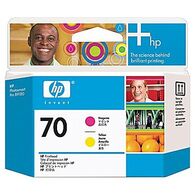 ראש דיו  מגנטה וצהוב HP 70 C9406A למכירה 
