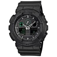 שעון יד  משולב  לגבר Casio G-Shock GA100MB-1A קסיו למכירה 