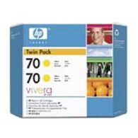 ראש דיו  צהוב HP 70 CB345A למכירה , 2 image