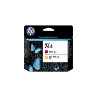 ראש דיו  מגנטה וצהוב HP 744 F9J87A למכירה 