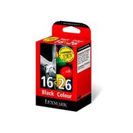 ראש דיו Lexmark 16+26 10n0016+10n0026 לקסמרק למכירה 