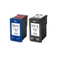 ראש דיו 21XL + 22XL C9351C + C9352C זוג HP למכירה 