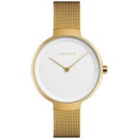 שעון יד  אנלוגי  לאישה OBAKU V231LXGIMG למכירה 