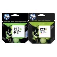 ראש דיו HP 123XL F6V19AE + F6V18AE למכירה 