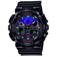 שעון יד  משולב  לגבר Casio G-Shock GA100RGB1A קסיו למכירה 