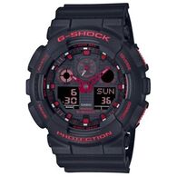 שעון יד  משולב  לגבר Casio G-Shock GA-100 Series GA100BNR1A קסיו למכירה 