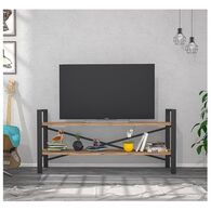 מזנון מזנון טלוויזיה מברזל בשילוב עץ תעשייתי דגם ביאנקה Tudo Design למכירה , 3 image