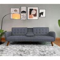 ספת אירוח Garox ספה נפתחת למיטה עם בר דגם מייסי למכירה , 3 image