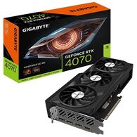 כרטיס מסך Gigabyte GeForce RTX 4070 WINDFORCE OC 12G GV-N4070WF3OC-12GD למכירה 
