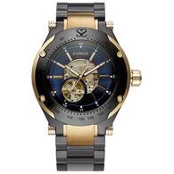 שעון יד  אנלוגי  לגבר Emboss Premier Skeleton EMPRSKBRNMB000 למכירה 