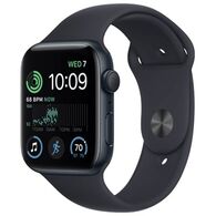 שעון חכם Apple Watch SE 2nd Gen 44mm Aluminum Case Sport Loop GPS אפל למכירה 