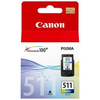 ראש דיו Canon CL-511 Colour 2972B001 קנון למכירה 