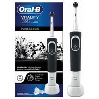מברשת שיניים חשמלית Vitality 100 Pure Clean נטענת עם סיבי פחם Oral-B למכירה , 2 image