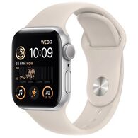 שעון חכם Apple Watch SE 2nd Gen 40mm Aluminum Case Sport Band GPS אפל למכירה 