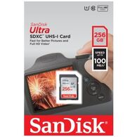 כרטיס זיכרון SanDisk Ultra SDSDUN4-256G 256GB SD סנדיסק למכירה , 3 image