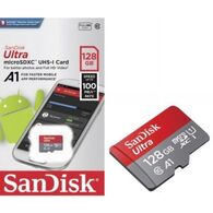 כרטיס זיכרון SanDisk Ultra SDSQUNR-128G 128GB Micro SD UHS-I סנדיסק למכירה , 3 image