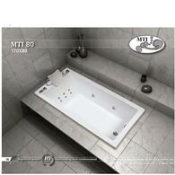 אמבטיה  מלבנית MTI MTI-80 למכירה 