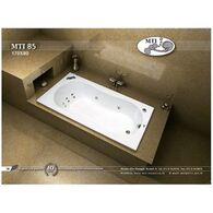 אמבטיה  מלבנית MTI MTI-85 למכירה 