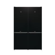 מקרר  מקפיא תחתון NRK6192SYW/BK כפול Gorenje  640 ליטר גורנייה למכירה 