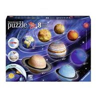 1166פאזל Solar System 8 Planets 3D 522 חלקים Ravensburger למכירה 