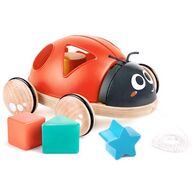 E0364 Hape Shape-Sorter Ladybug Hape למכירה 